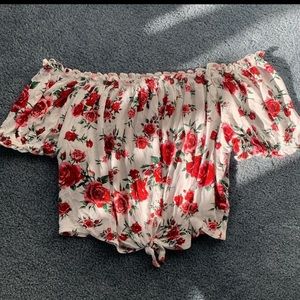 summer off the shoulder top